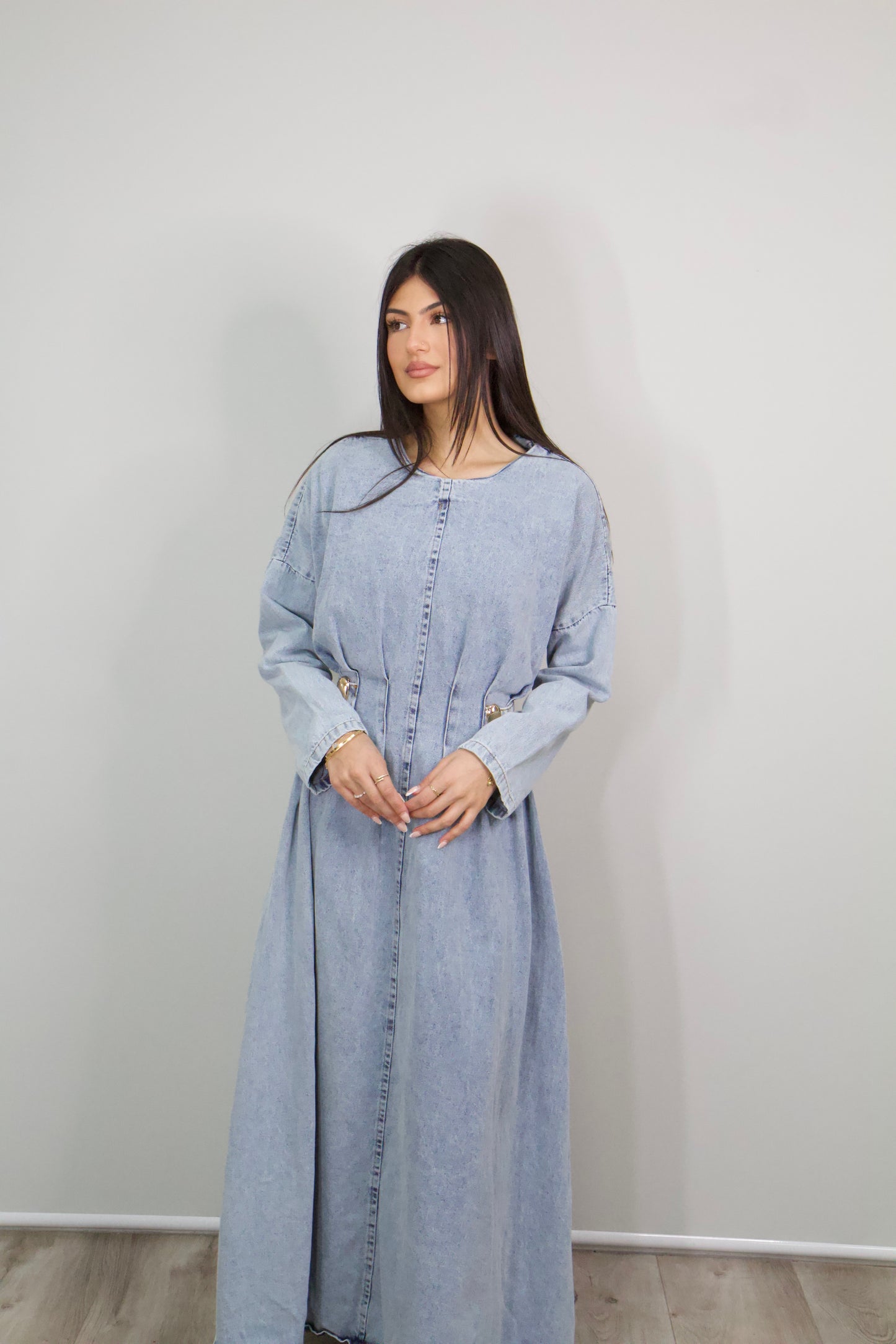 Denim flow Dress