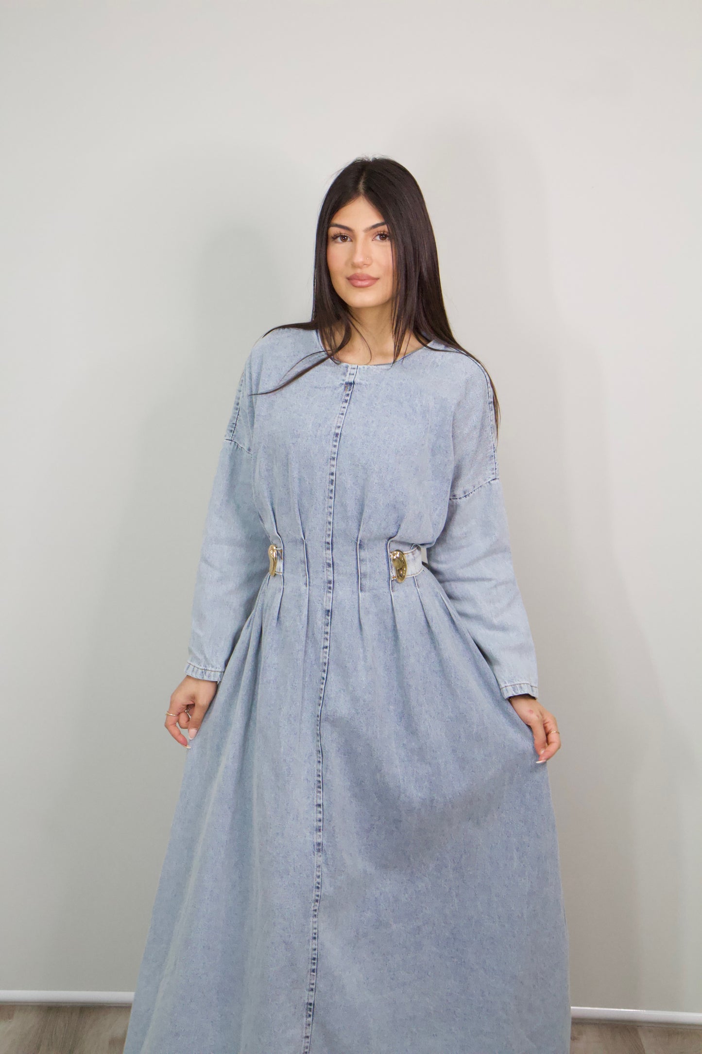 Denim flow Dress